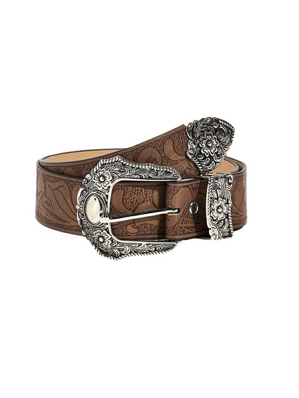 Filigree Embossed Belt-CALLISTARI