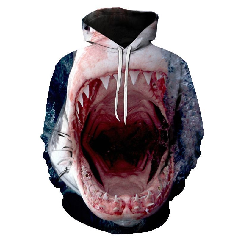 Fashionable And Casual 3D Digital Printed Hoodie-CALLISTARI