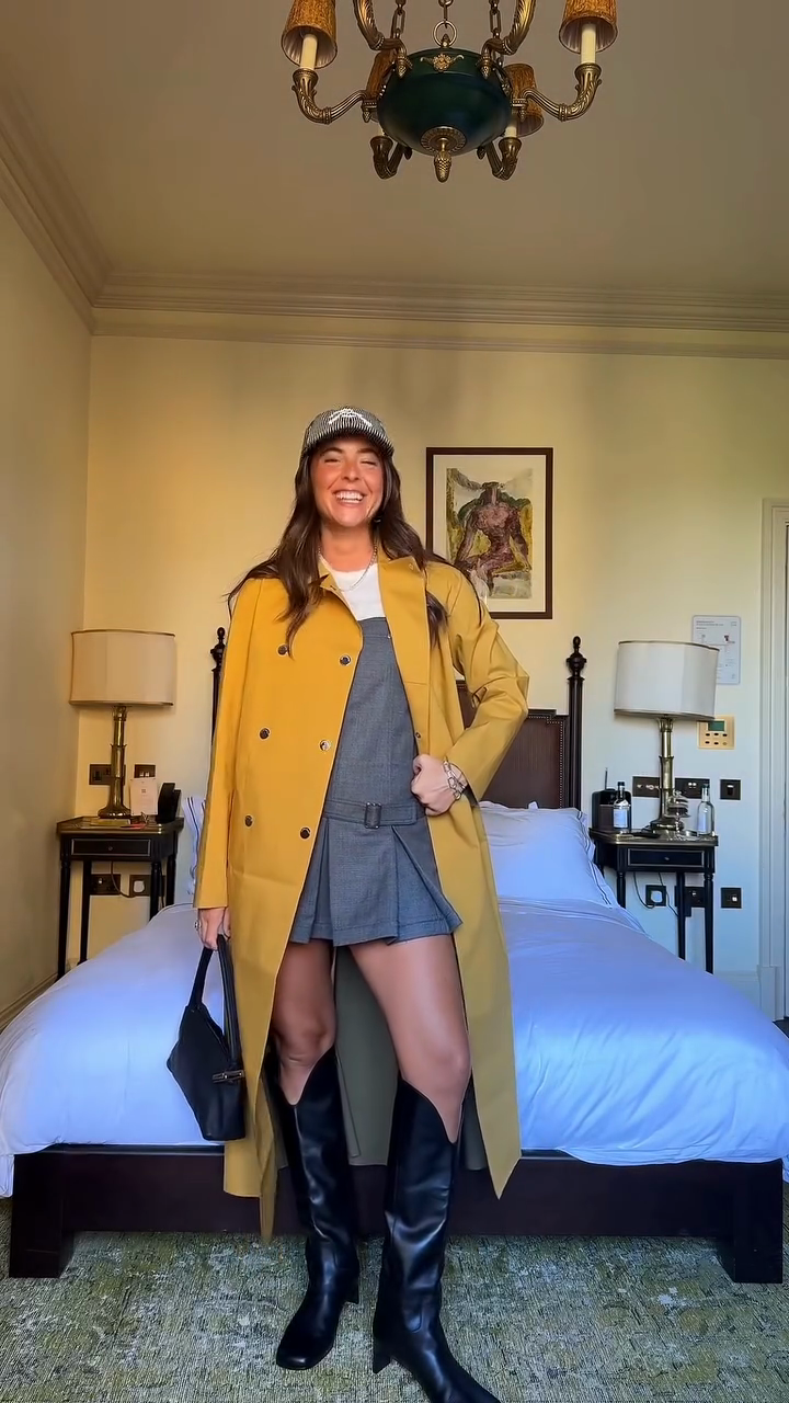 Mustard - Yellow Trench Coat