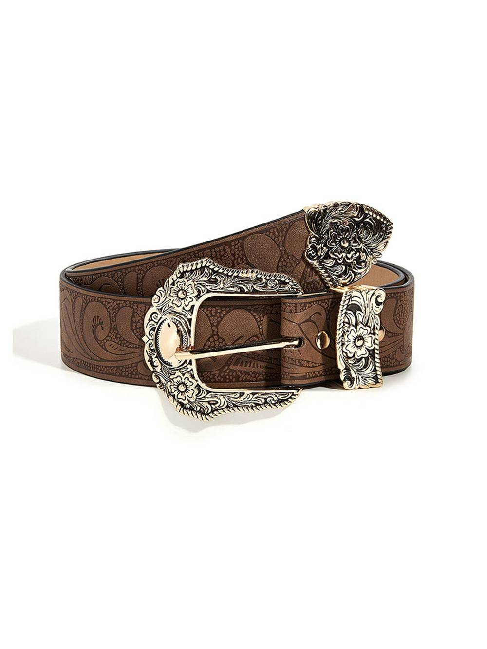 Filigree Embossed Belt-CALLISTARI