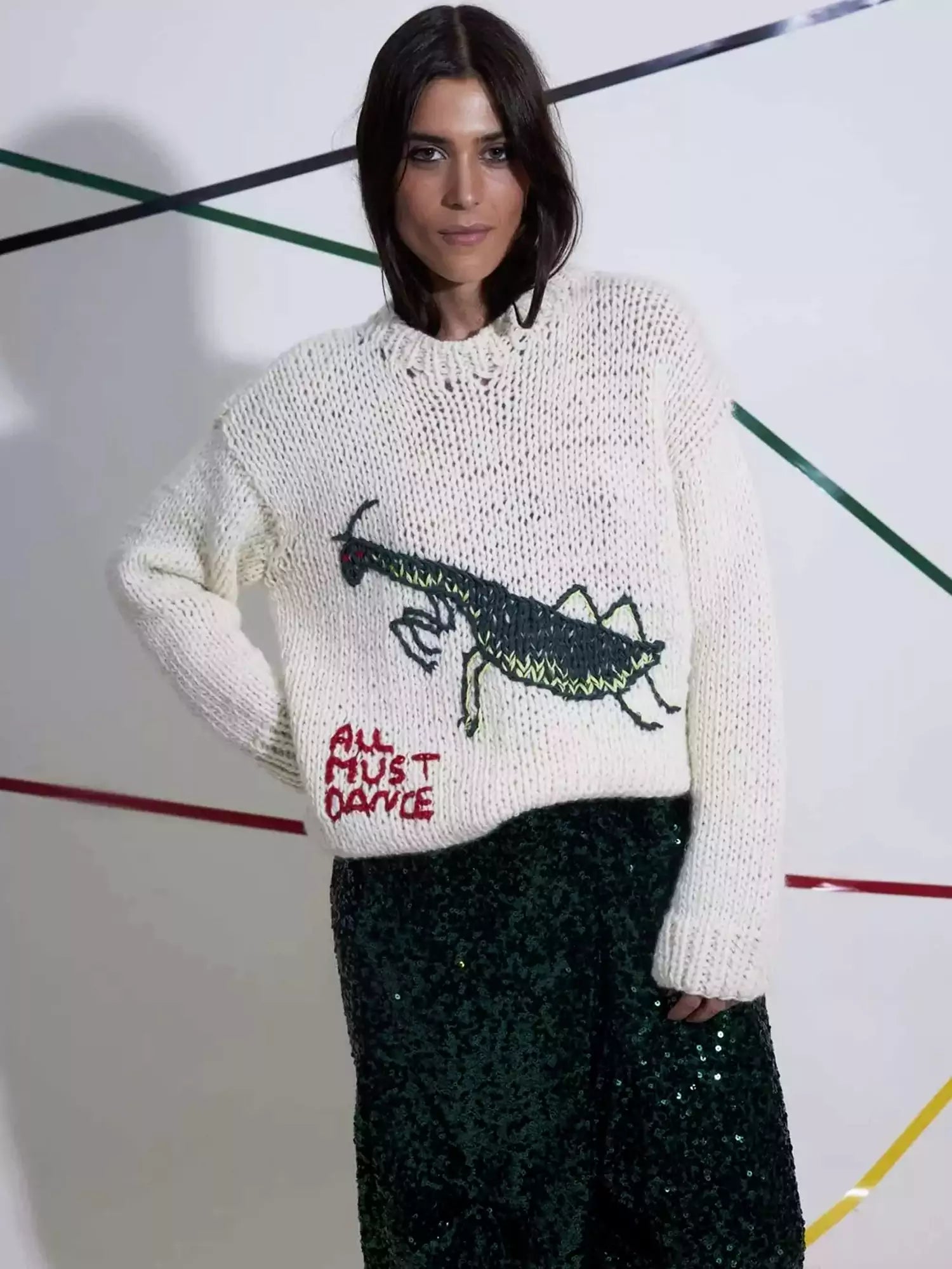 Mantis Melody Woolen Symphony Sweater-CALLISTARI