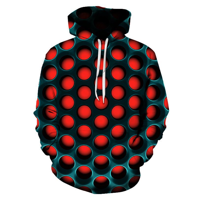 Fashionable And Casual 3D Digital Printed Hoodie-CALLISTARI