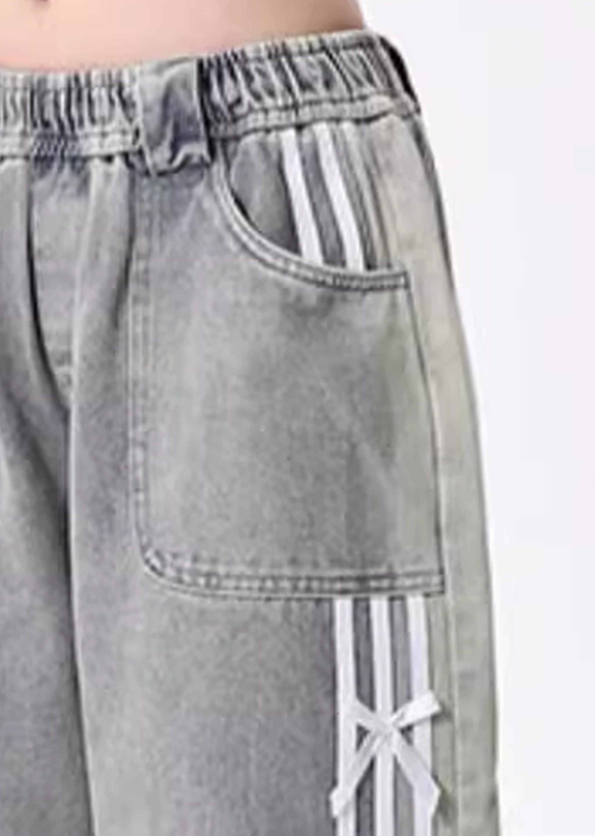 【Rayohopp】Waist frill gimmick line cargo sweat pants  RH0122-CALLISTARI