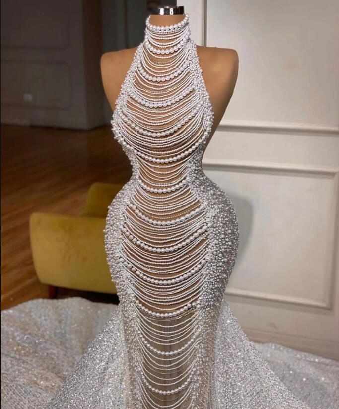 Fashionable High-waisted Fishtail Dress Ladies-CALLISTARI