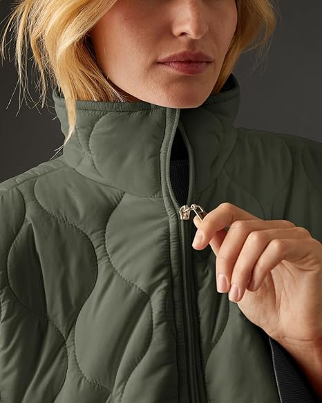 Quilted Poncho - Style Jacket-aritzao