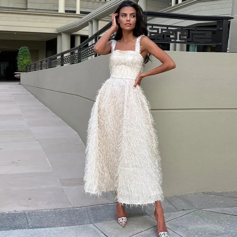 Tatiana Dreamland Corset Midi Dress-CALLISTARI