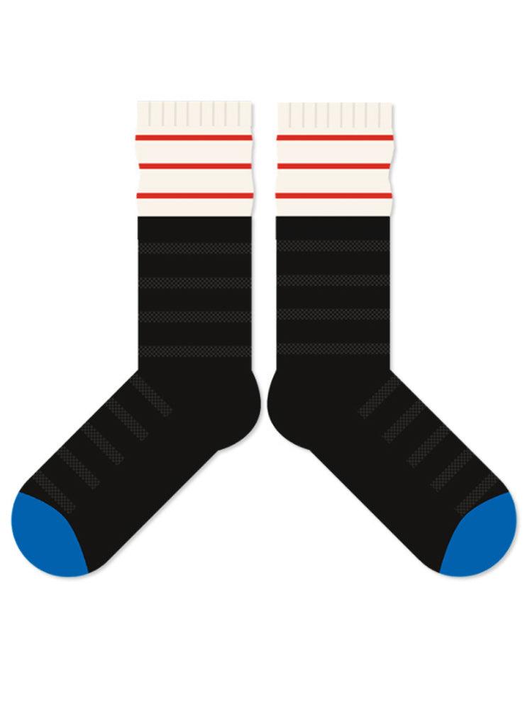 Colorful Striped Cotton Socks-CALLISTARI