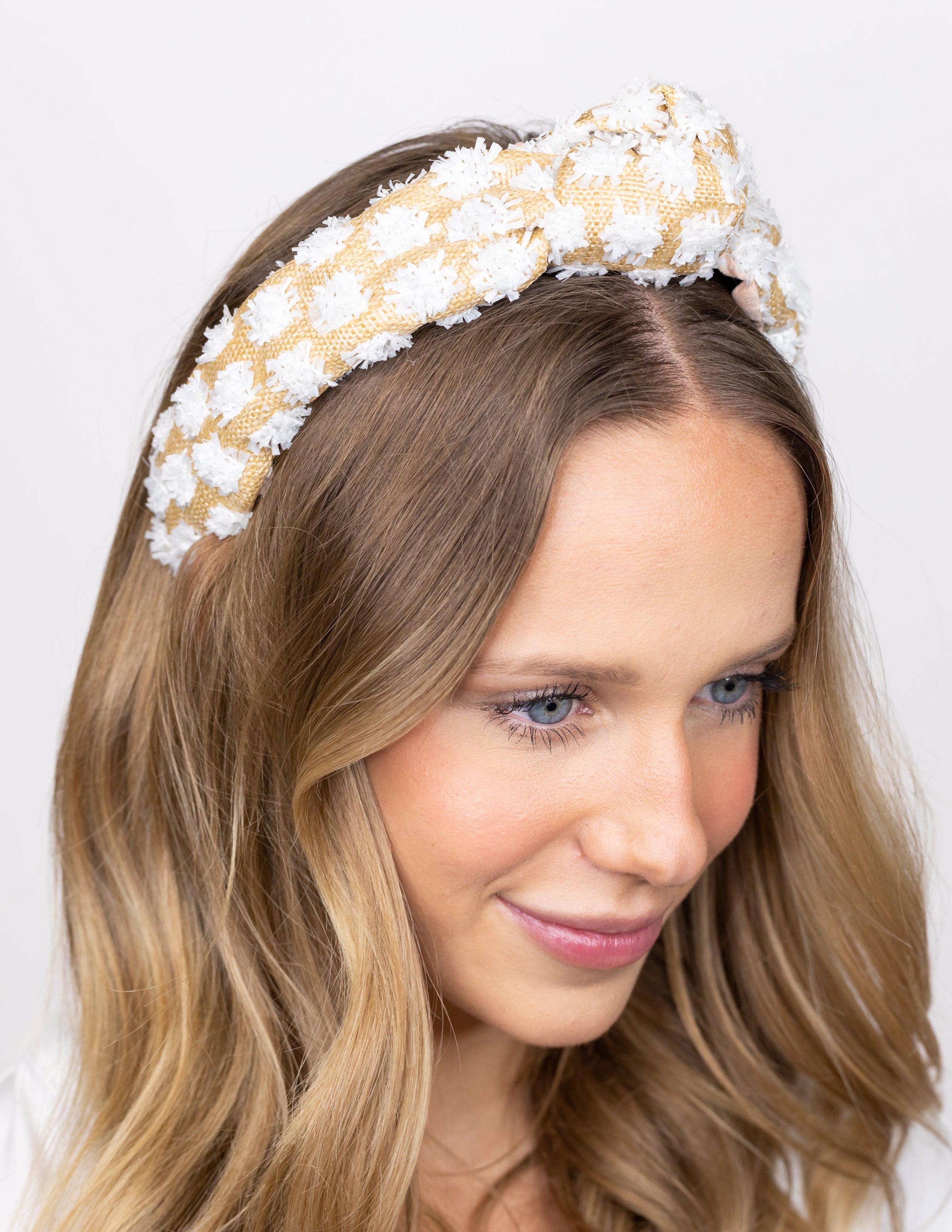 Raffia Knot Headband-CALLISTARI
