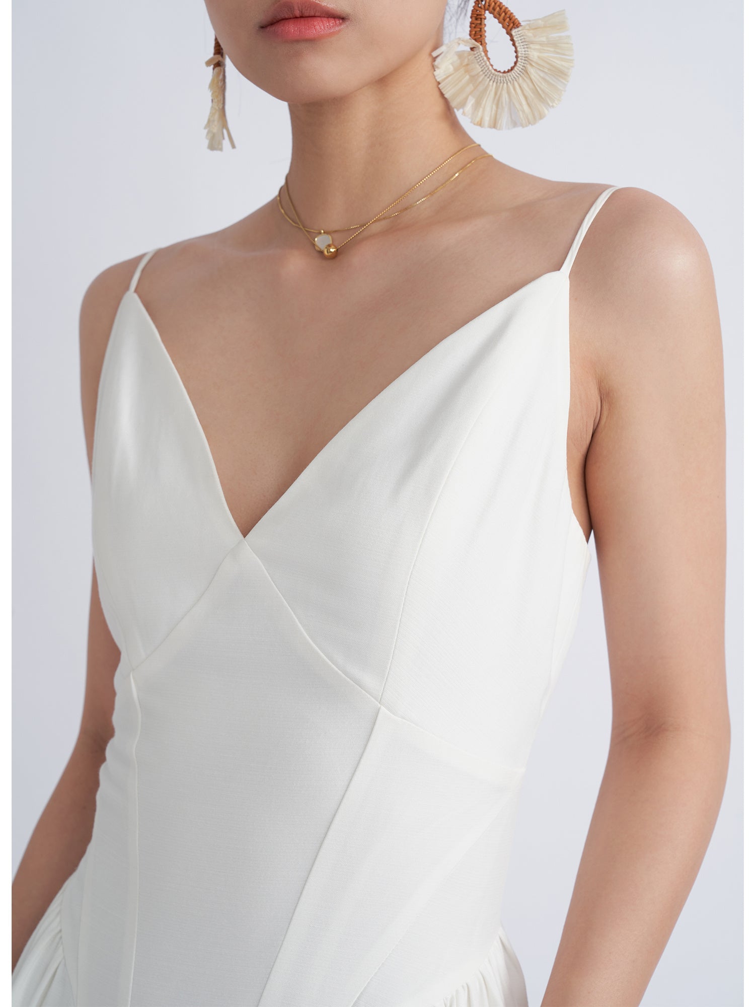 Mirabelle Mesh Embroidered A-Line Maxi Dress-CALLISTARI