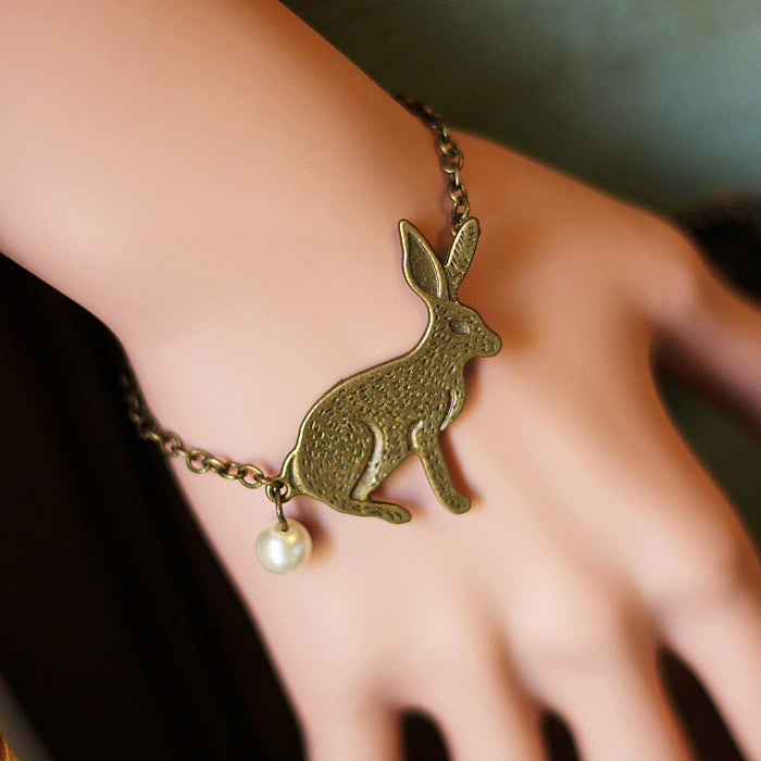 Christmas Handmade Forest Pearl Snowflake Bracelet-CALLISTARI