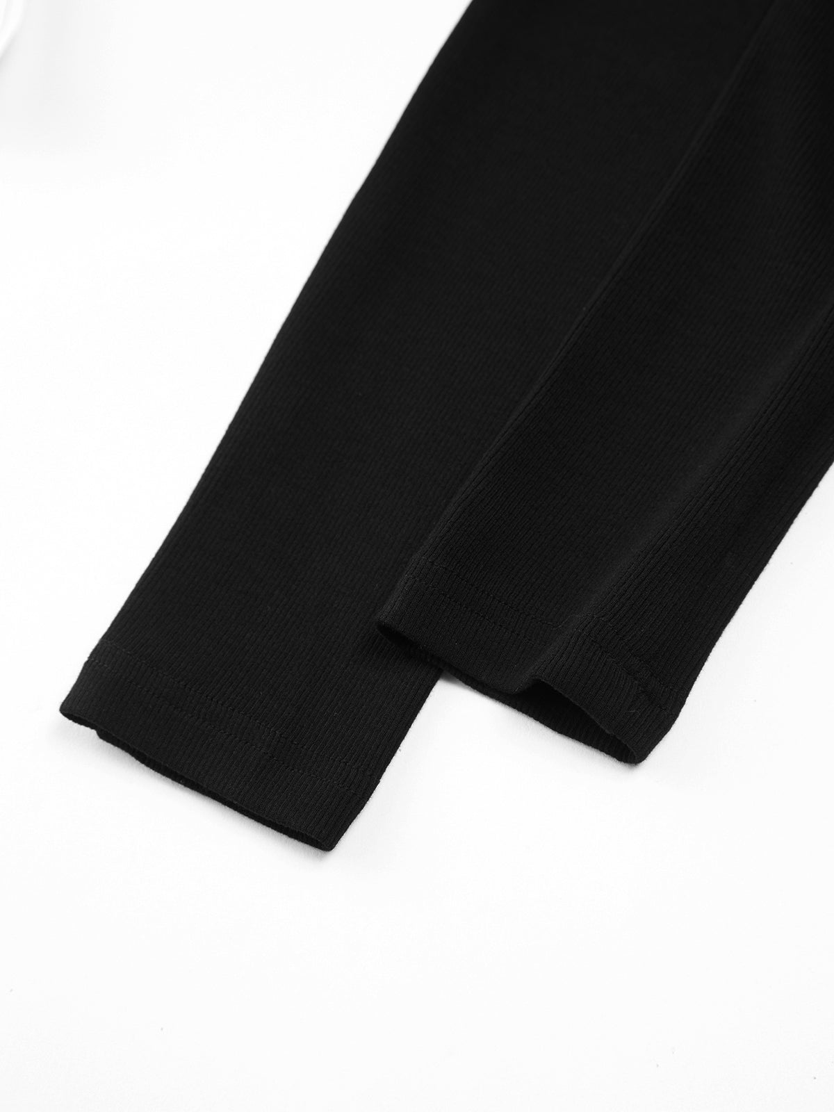 Solid Long Sleeve Knit Top-CALLISTARI