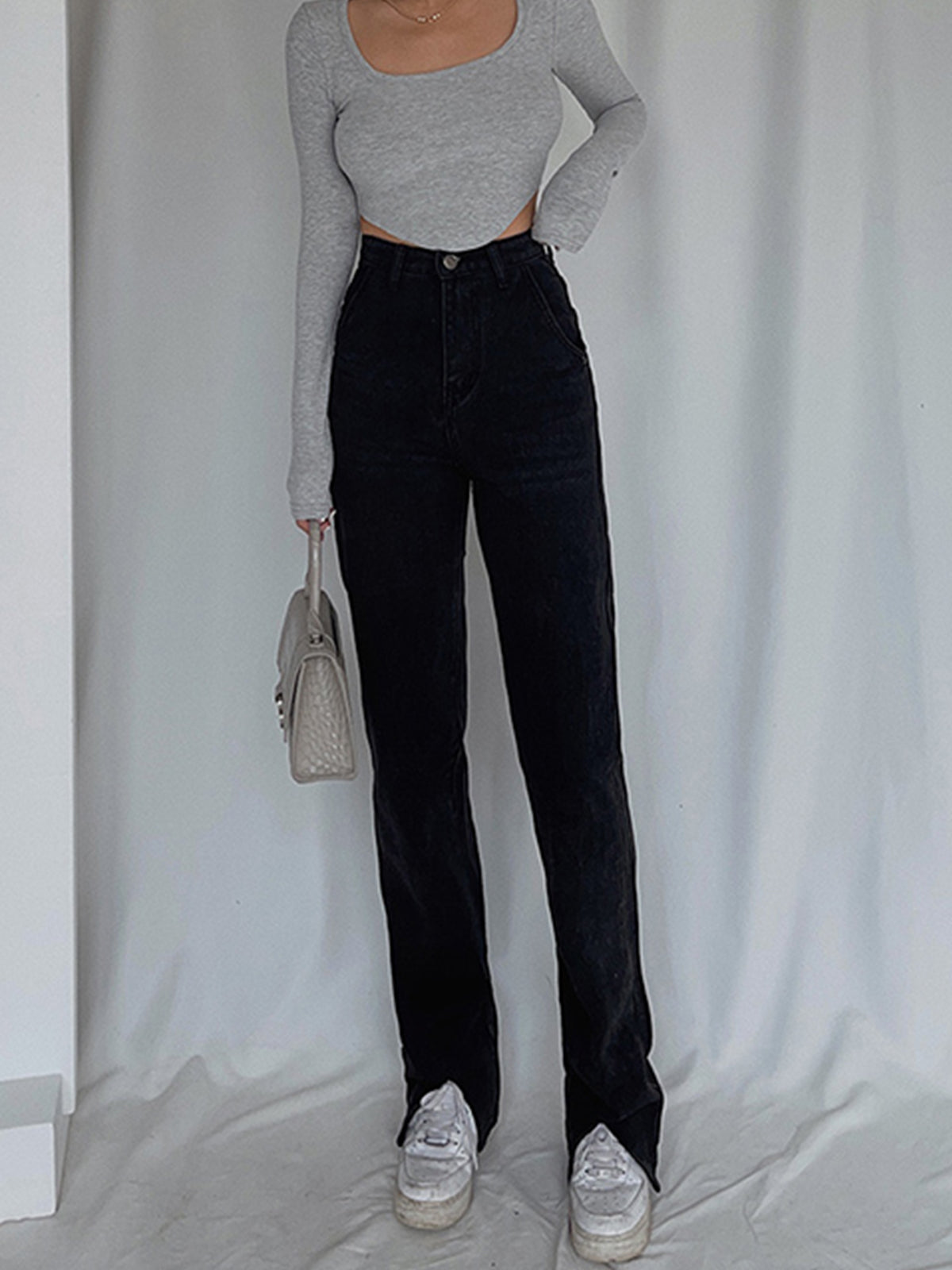 Classic Straight Leg Jeans-CALLISTARI
