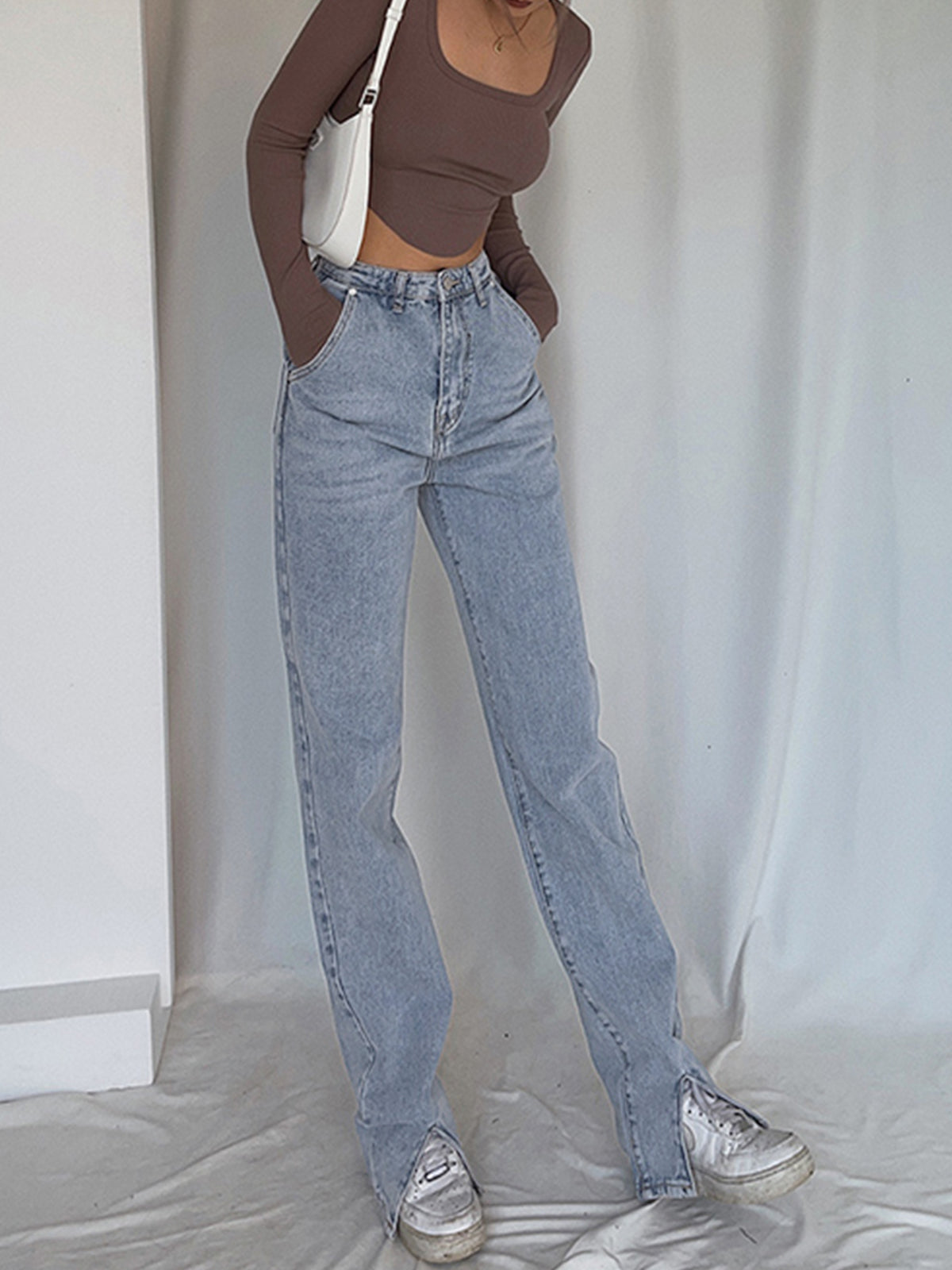 Classic Straight Leg Jeans-CALLISTARI