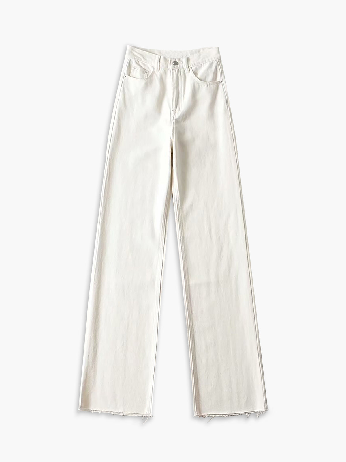 Denim Straight Leg Jeans-CALLISTARI