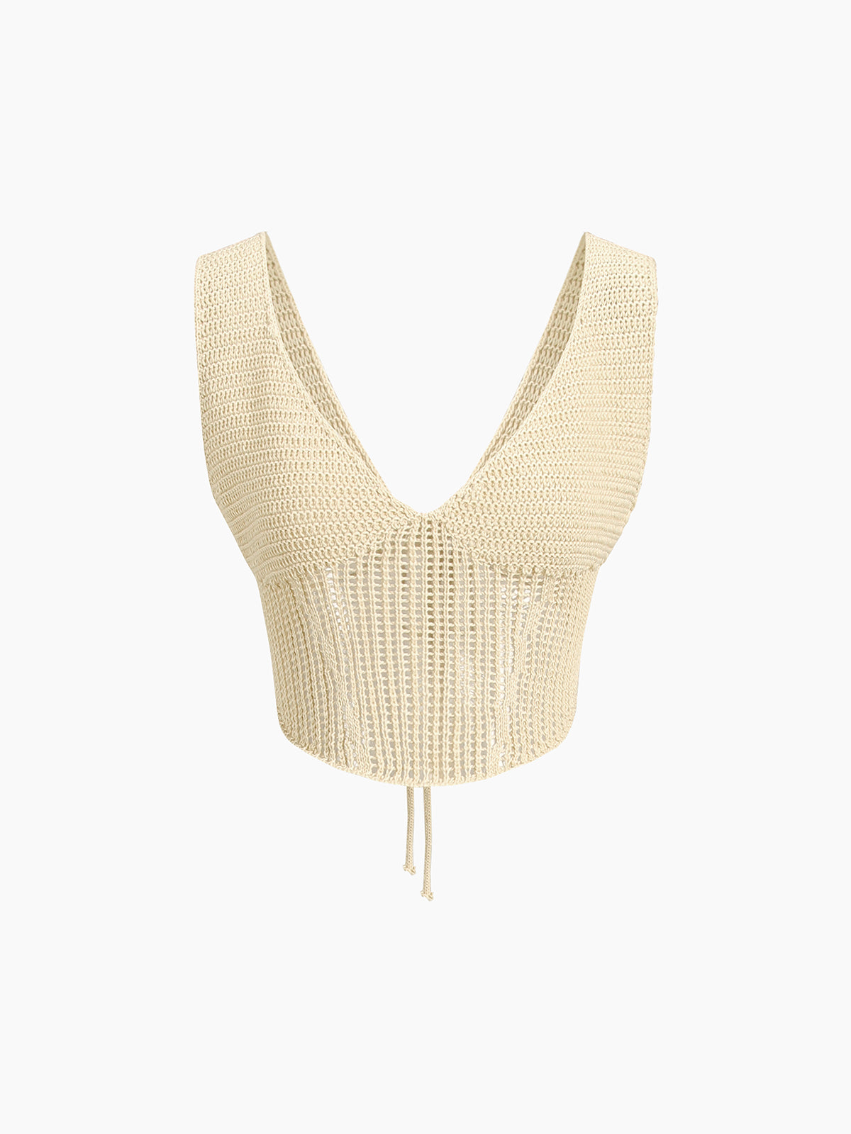 Island Vacation Crochet Two Piece Skirt Set-CALLISTARI