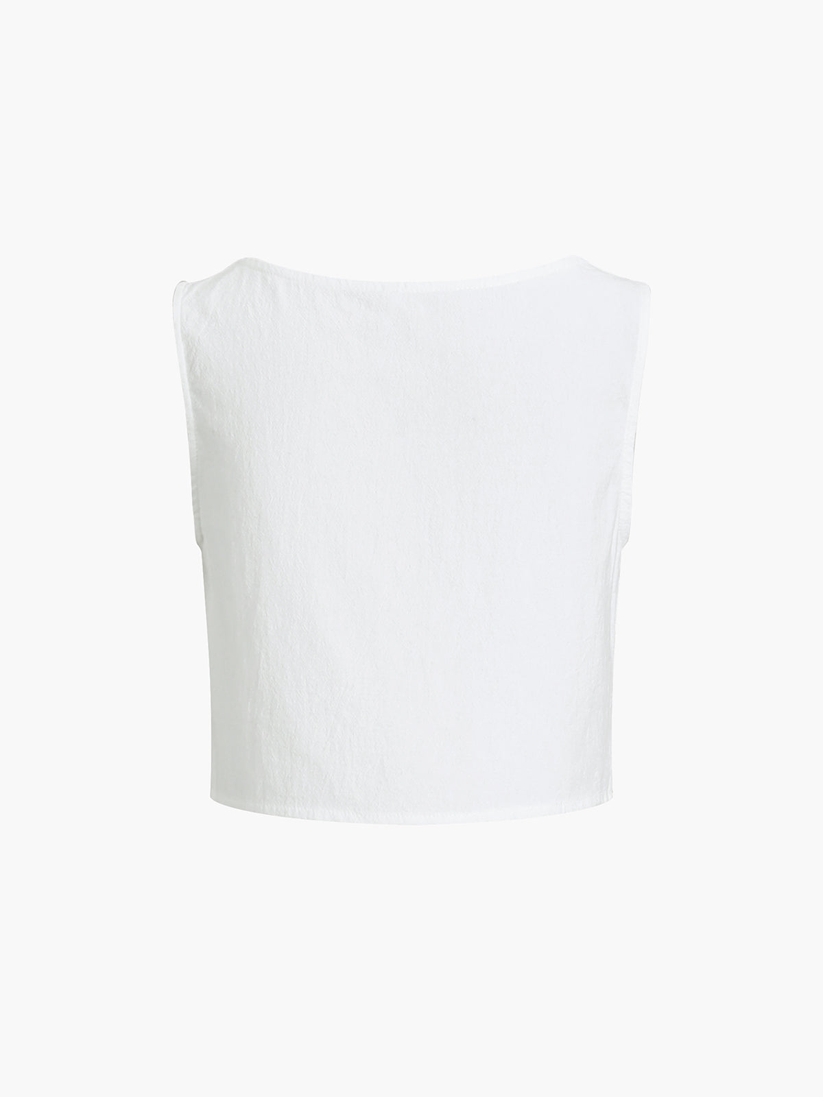 Solid Cotton Ruffle Short Sets-CALLISTARI