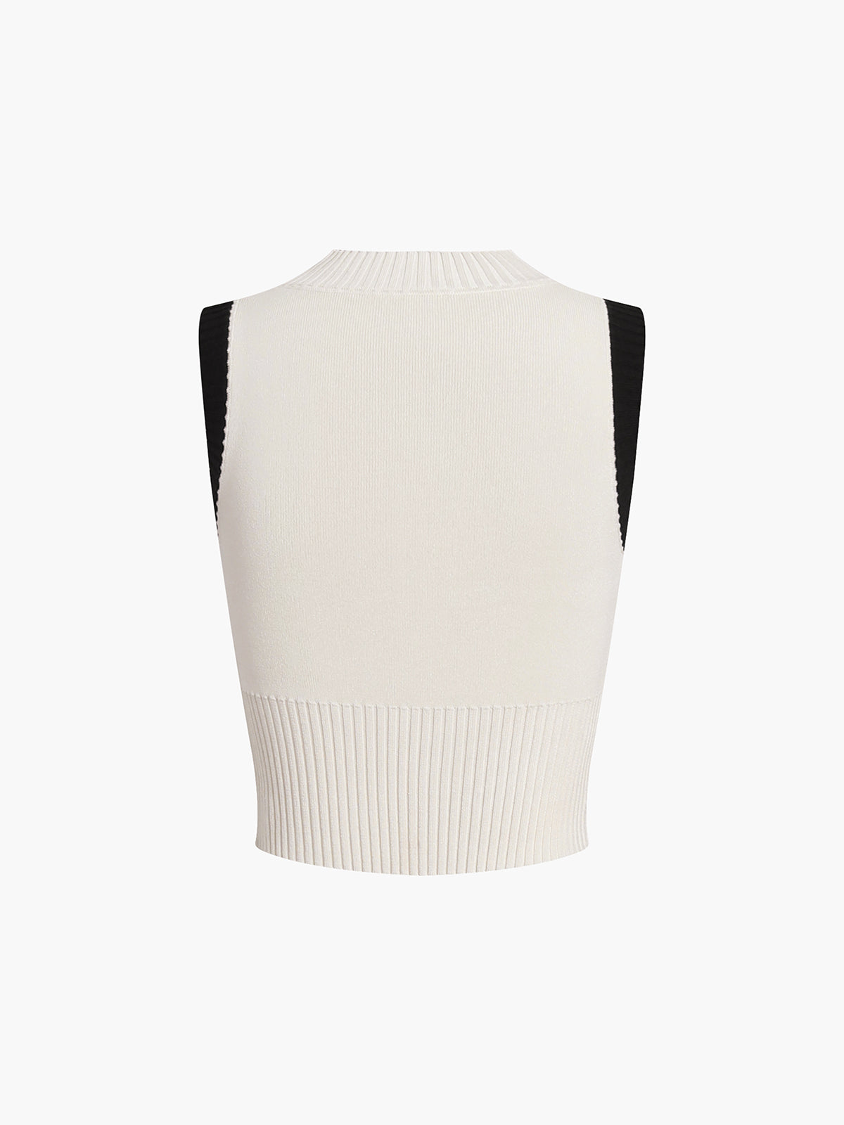 Contrast Trim Pleated Mini Sweater Skirt Set-CALLISTARI