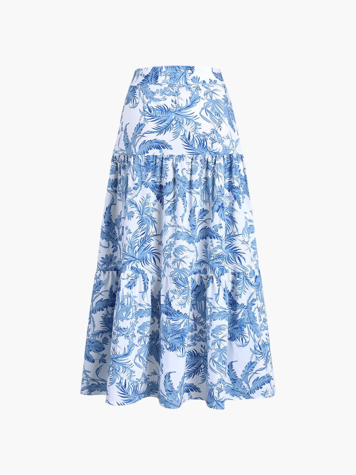Seaside Joy Print Twist Detail Skirt Set-CALLISTARI