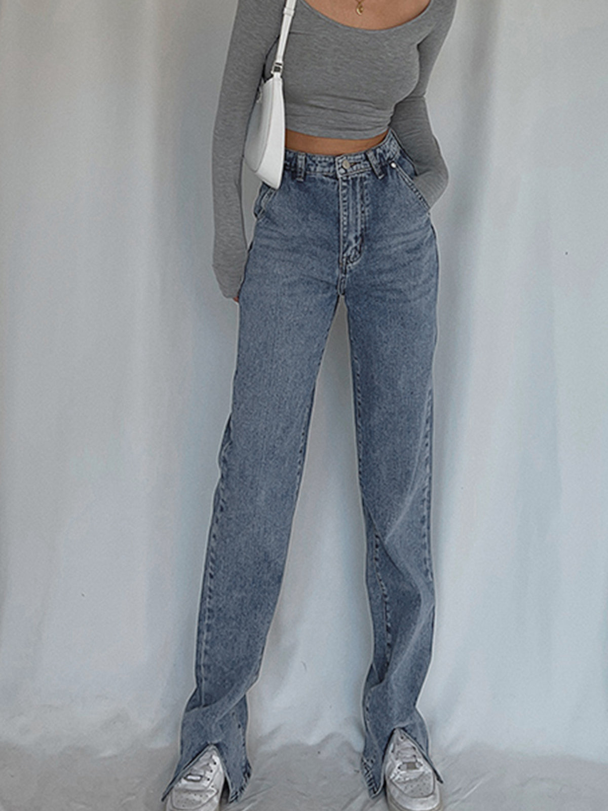 Classic Straight Leg Jeans-CALLISTARI
