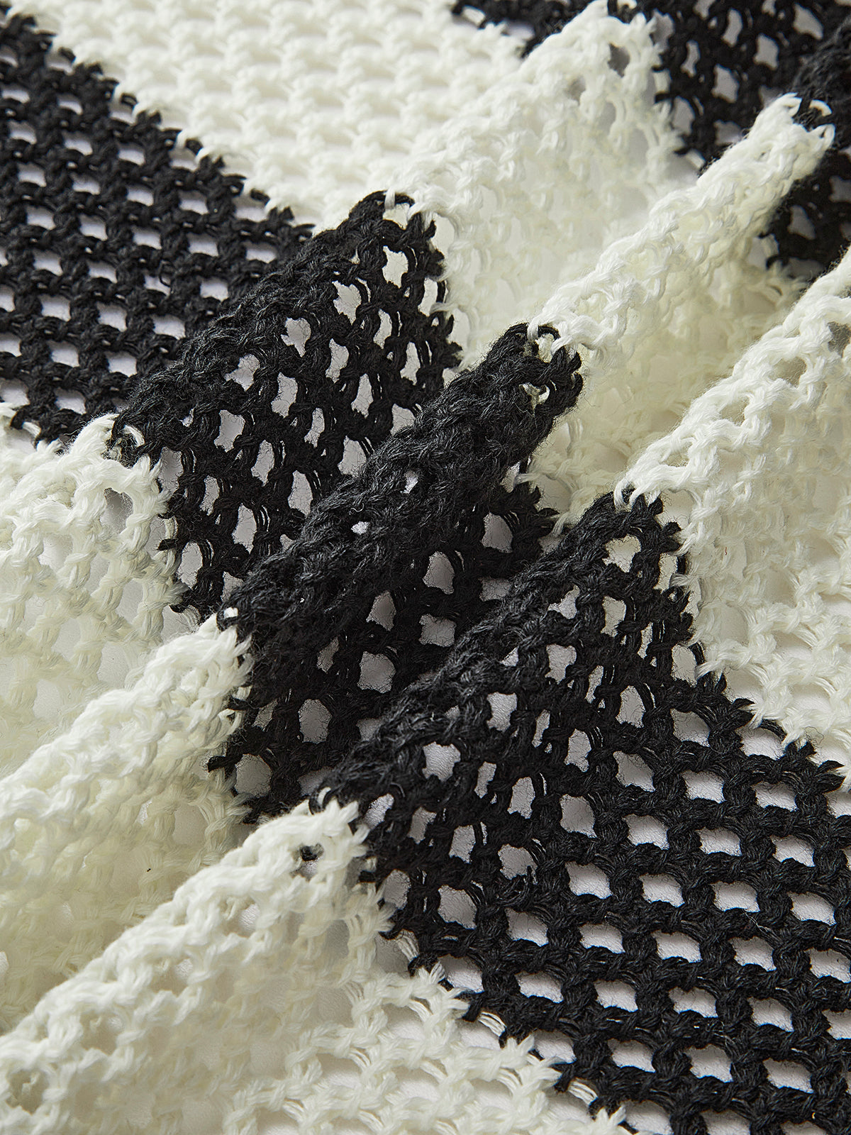 Callistari Crochet Flower Hollow Sweater Vest-CALLISTARI