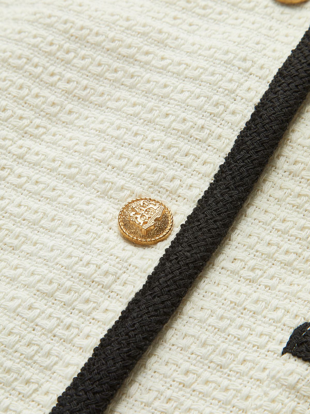 Callistari Elegant Contrast Binding Pockets Blazer-CALLISTARI