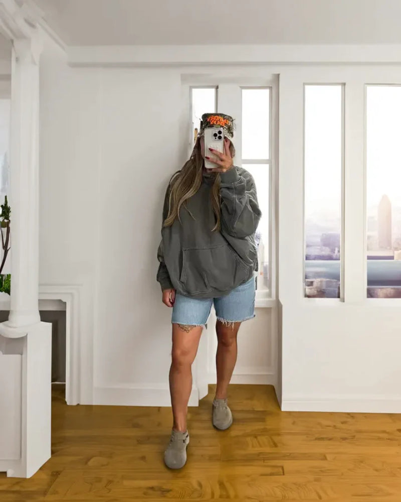 Casual Oversized Essential Hoodie-CALLISTARI