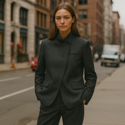 Modern Poise Minimalist Blazer