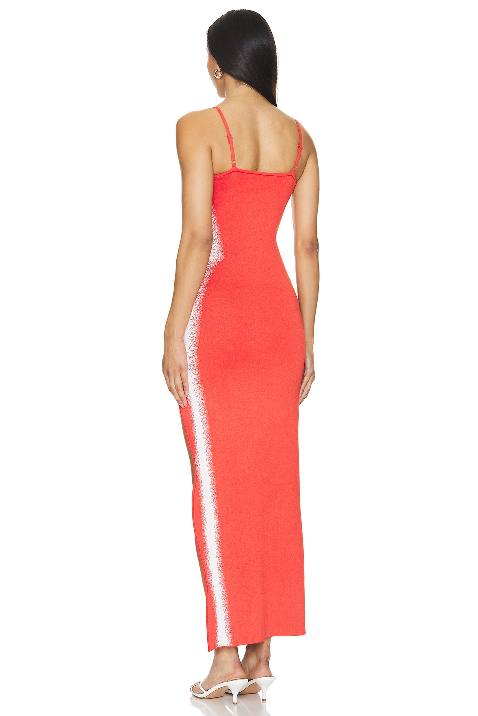 Floral print maxi tank dress