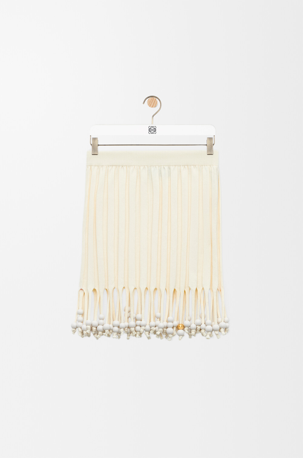 Cream Fringe - Detailed Two - Piece Set