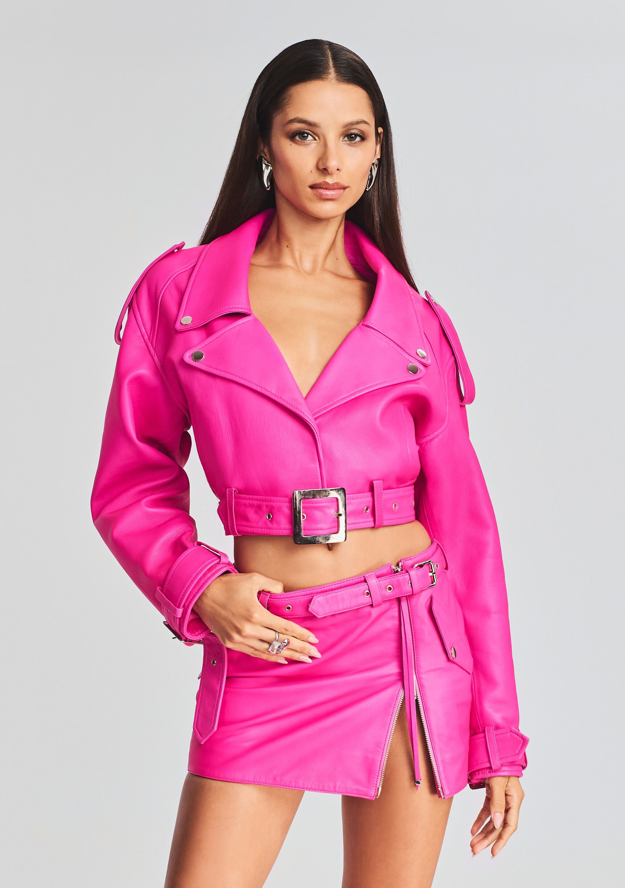 Victoria Leather Jacket-CALLISTARI