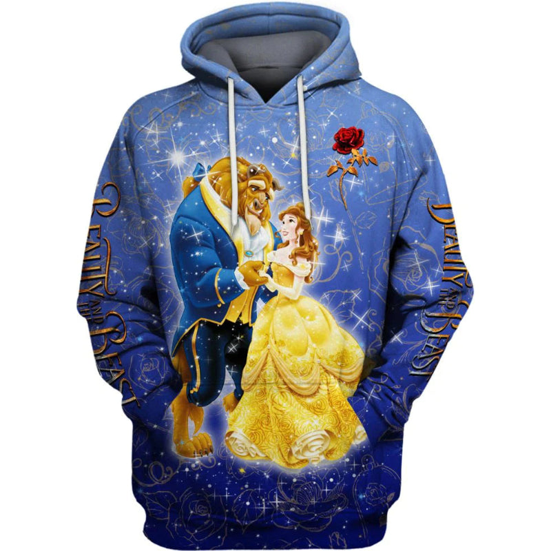 Enchanted Beauty And The Beast Hoodie-CALLISTARI
