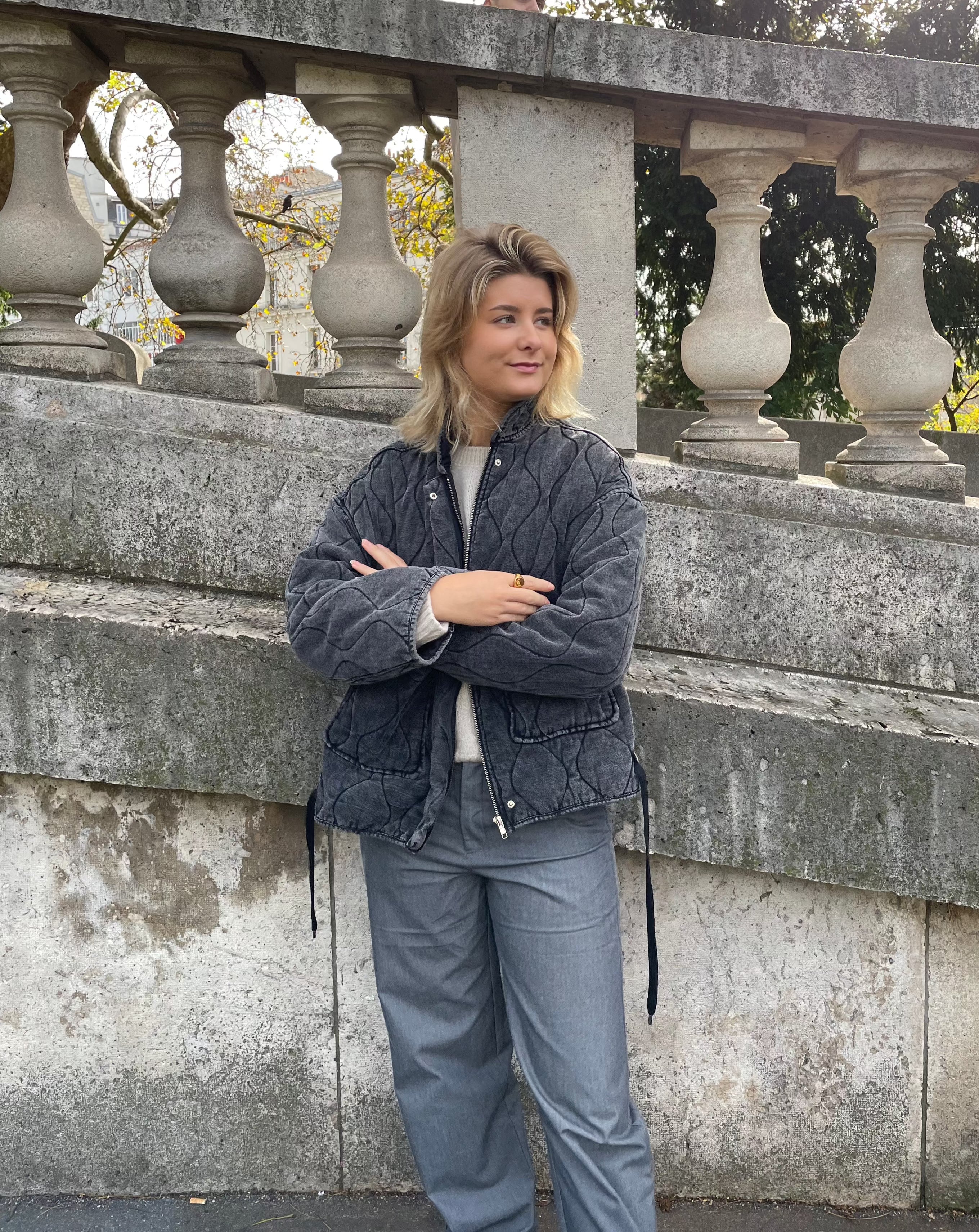 Musthave Jacke - Grau-CALLISTARI