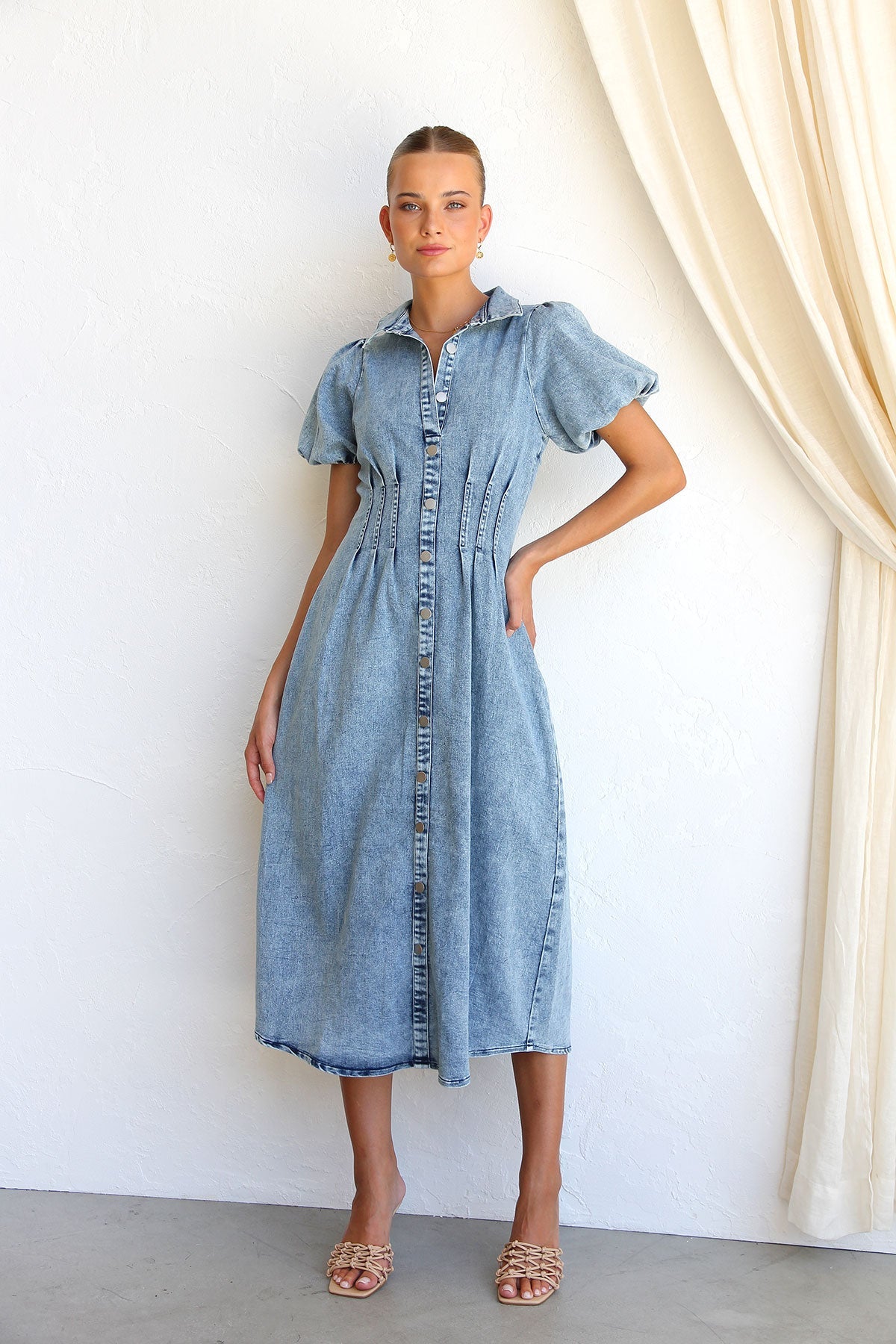 Cate Dress DENIM-CALLISTARI