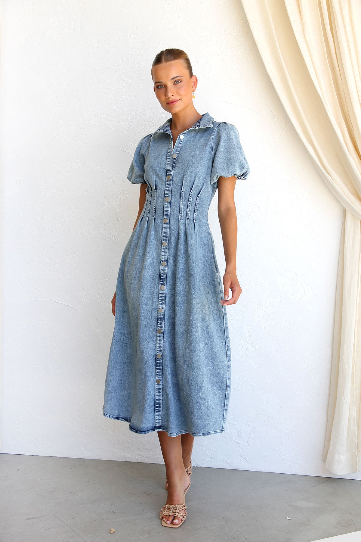 Cate Dress DENIM-CALLISTARI