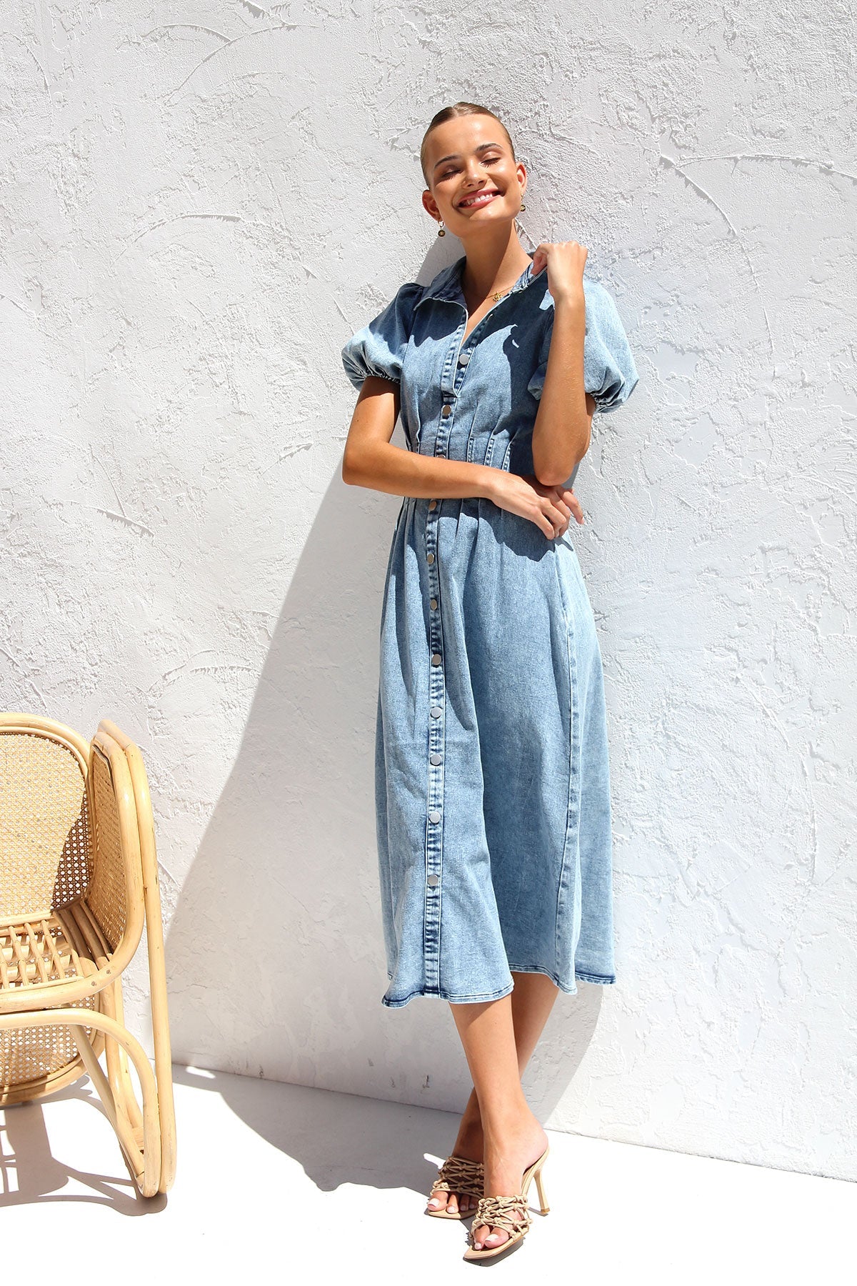 Cate Dress DENIM-CALLISTARI