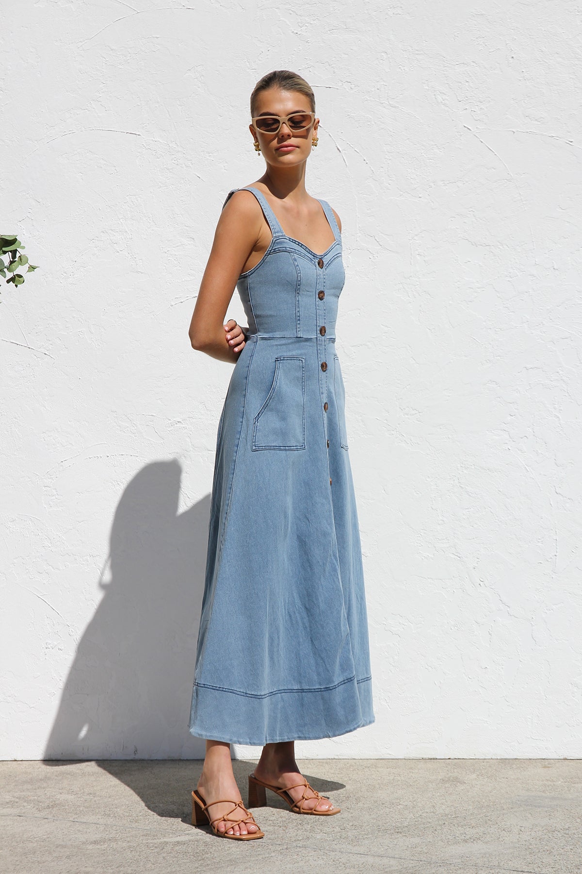 Danielle Dress BLUE DENIM-CALLISTARI