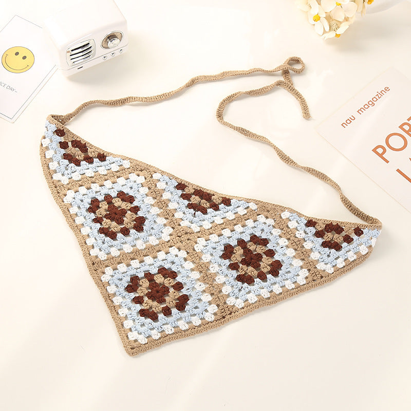 Hand Crochet Boho Bandana-CALLISTARI