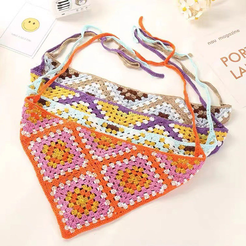 Hand Crochet Boho Bandana-CALLISTARI