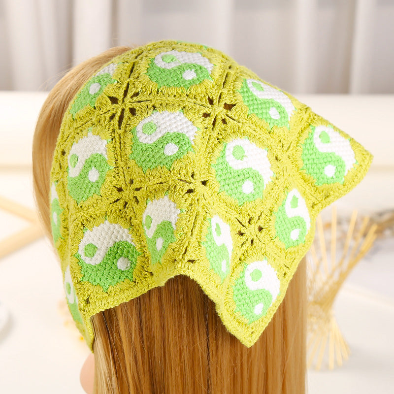 Hand Crochet Tai Chi Bandana-CALLISTARI