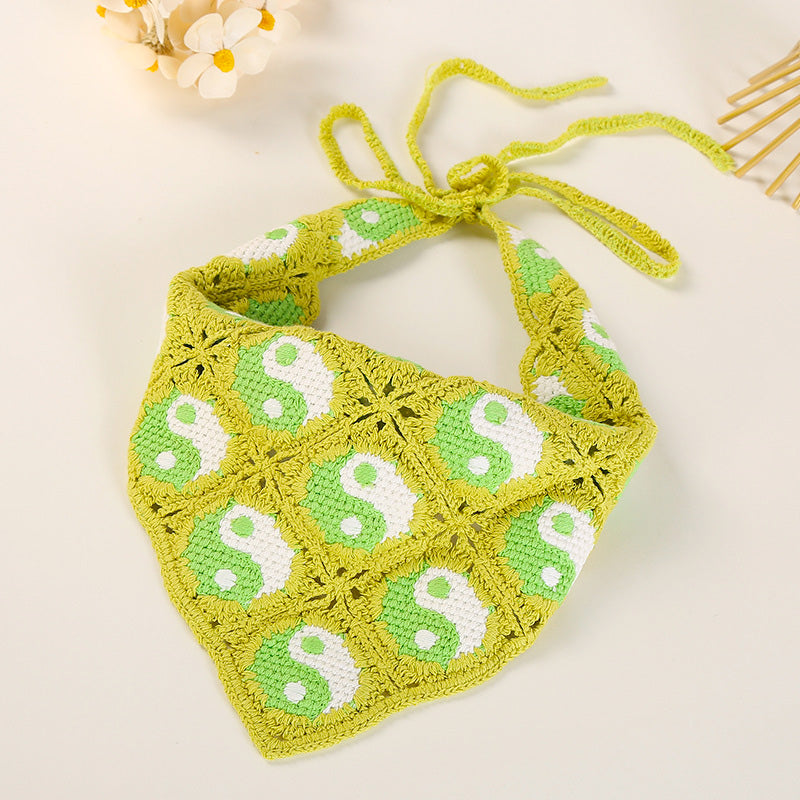 Hand Crochet Tai Chi Bandana-CALLISTARI