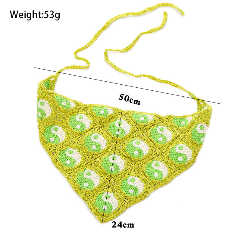 Hand Crochet Tai Chi Bandana-CALLISTARI