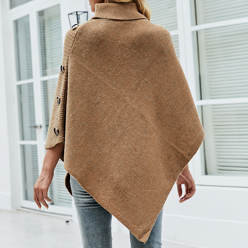 Winter Fashionable Shawl Cape Sweater-CALLISTARI