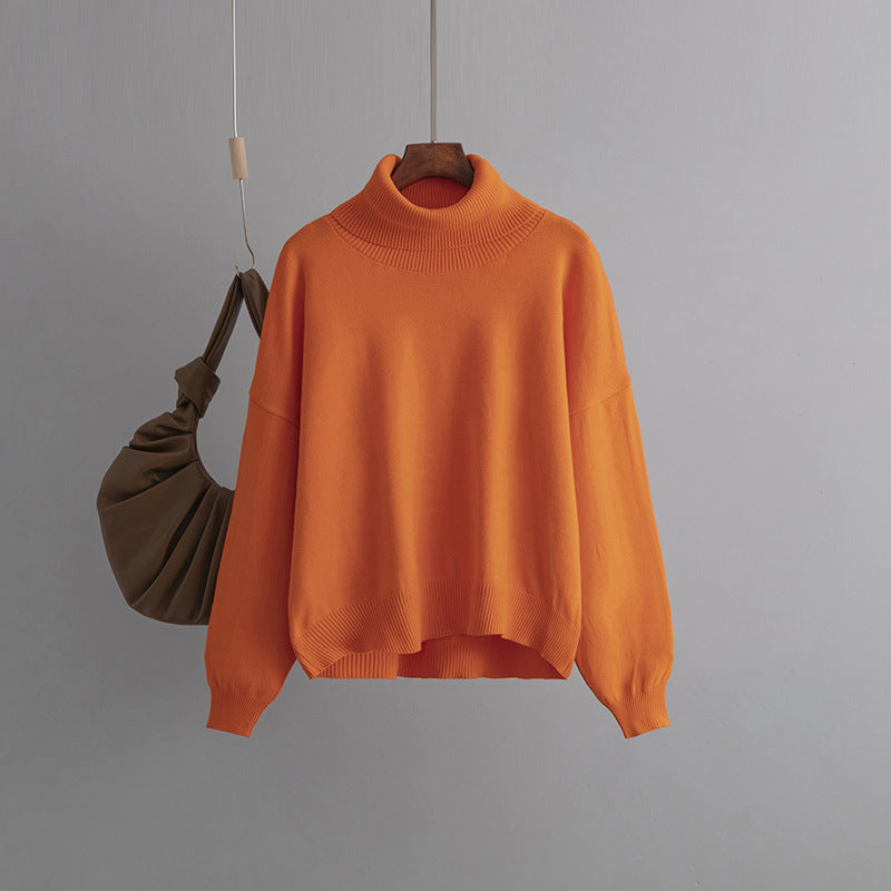Short Loose Knit Sweater-CALLISTARI