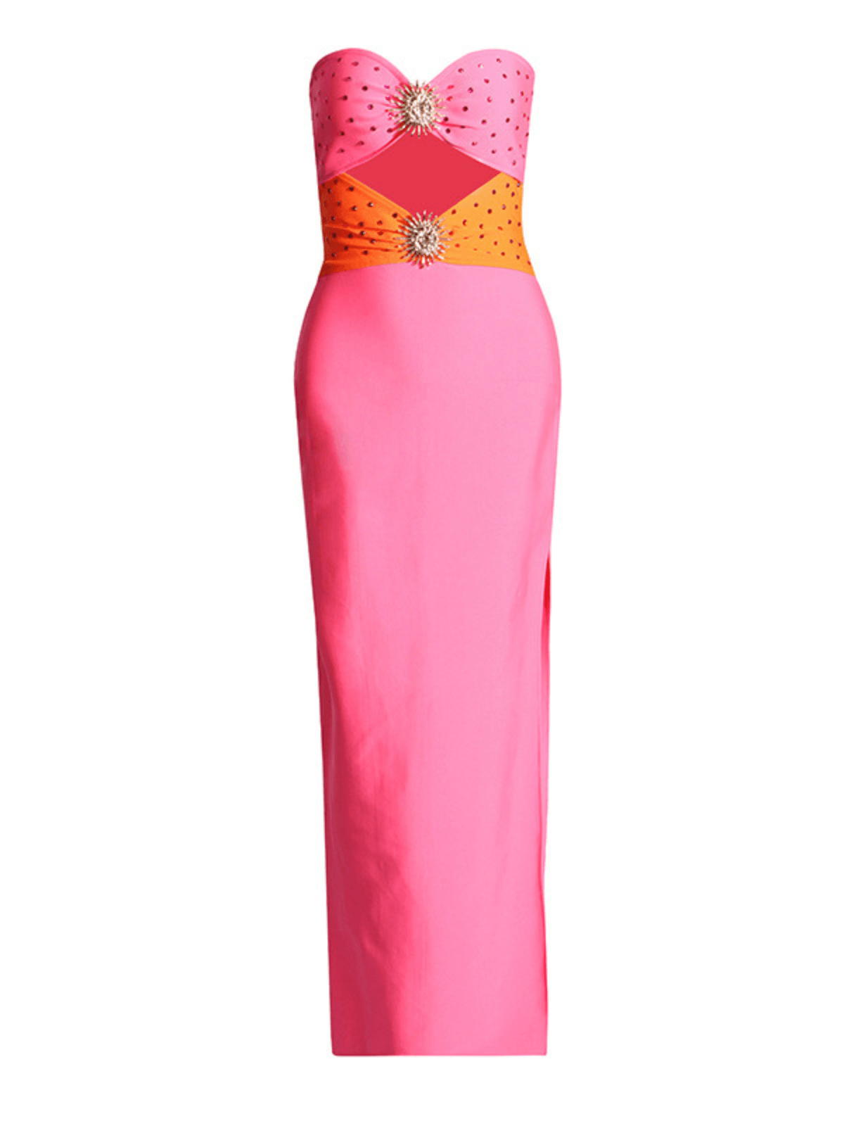 Oriole Crystal Cutout Bandage Dress - Mew Mews