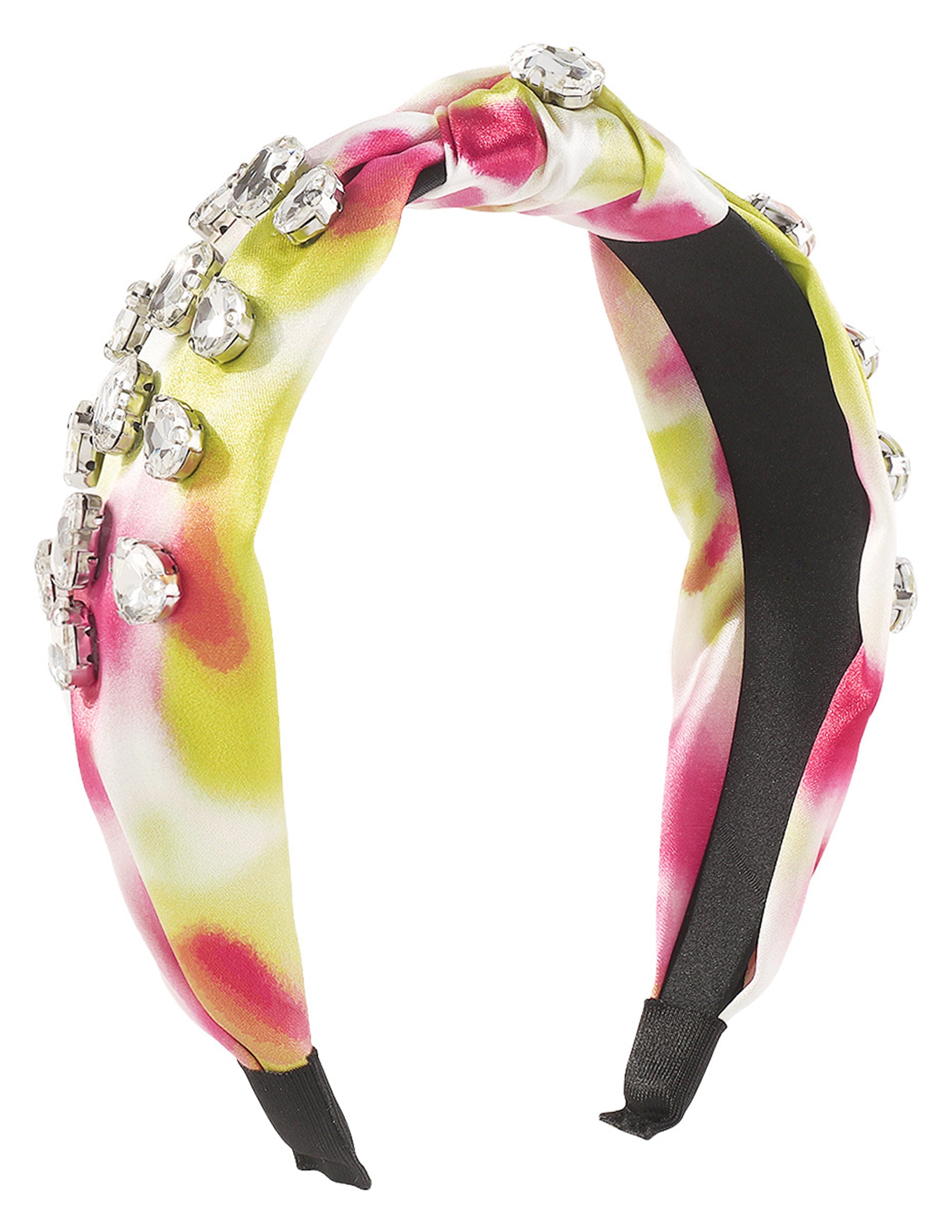 Knotted Tie-Dye Rhinestone Headband-CALLISTARI