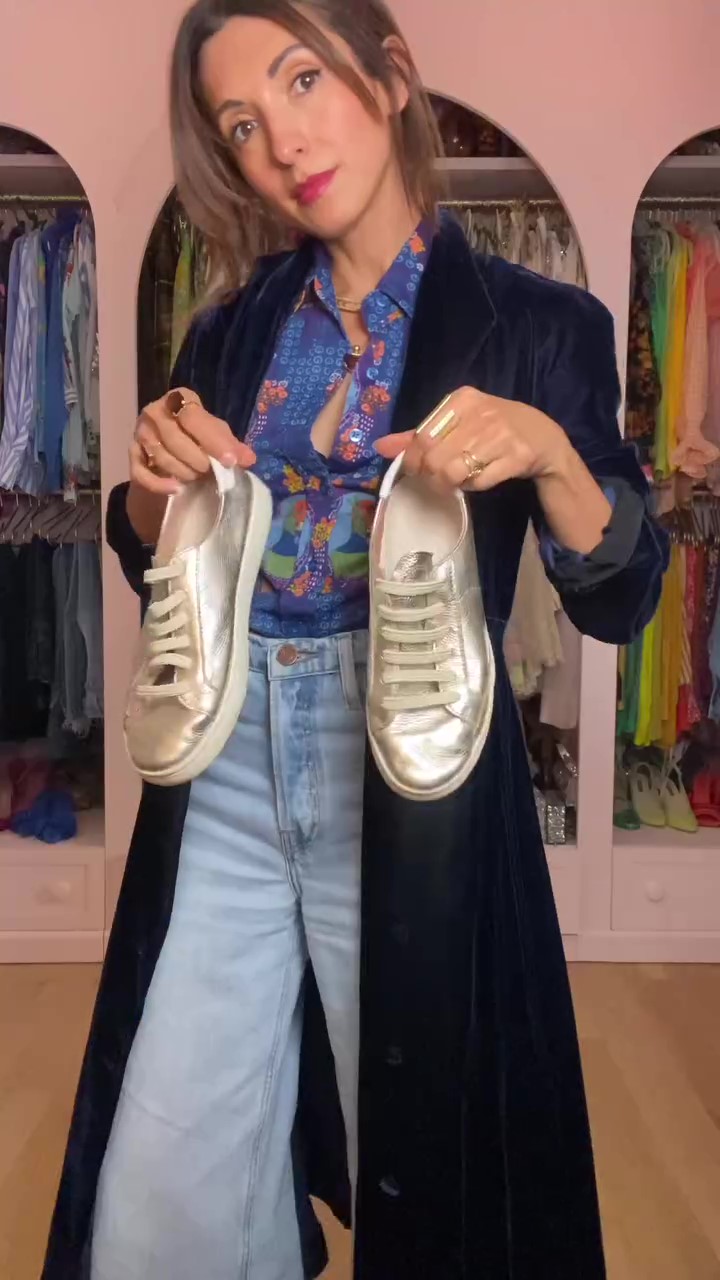 Winter velvet overcoat