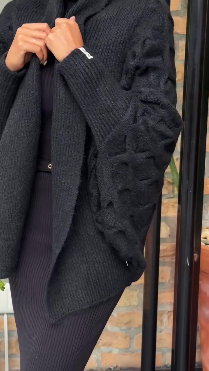 Handmade Jacquard Sweater Dress Set