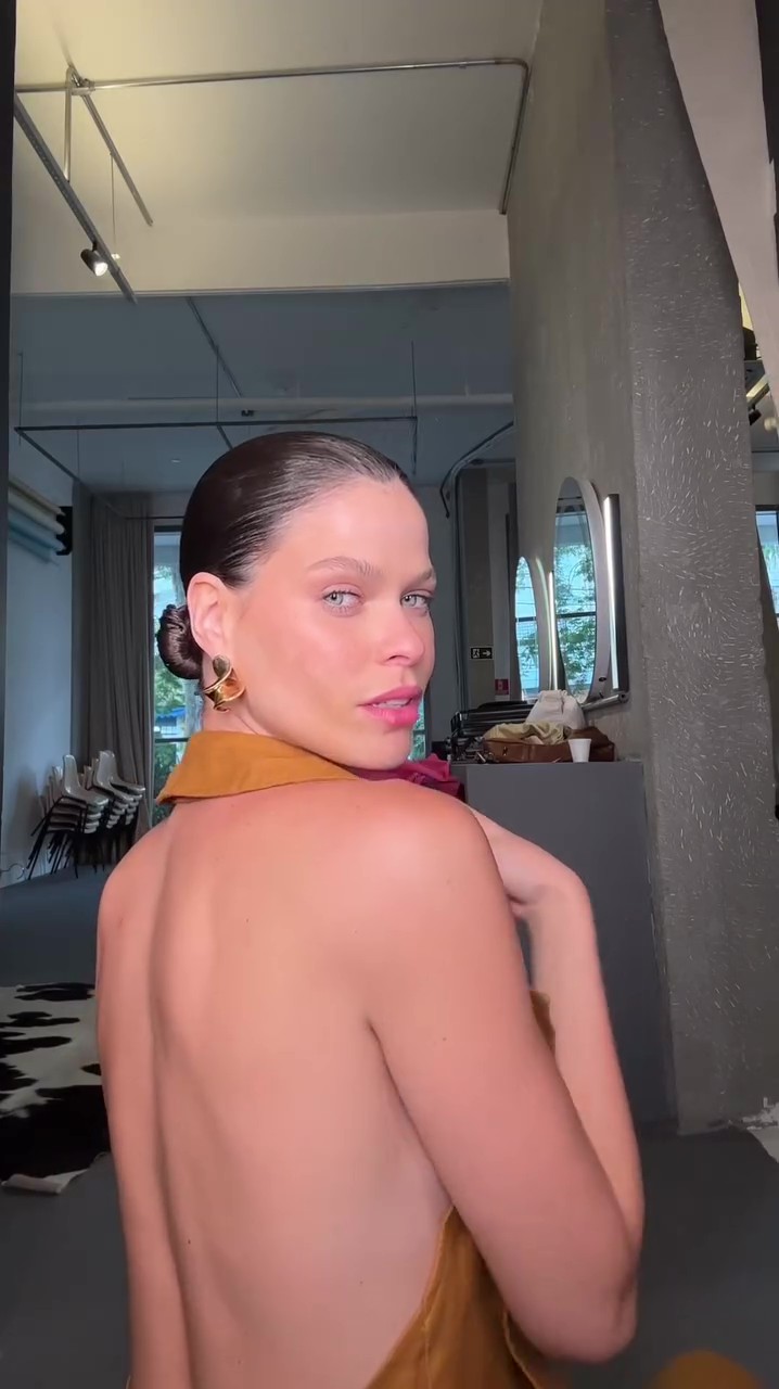 Designer linen trouser suit