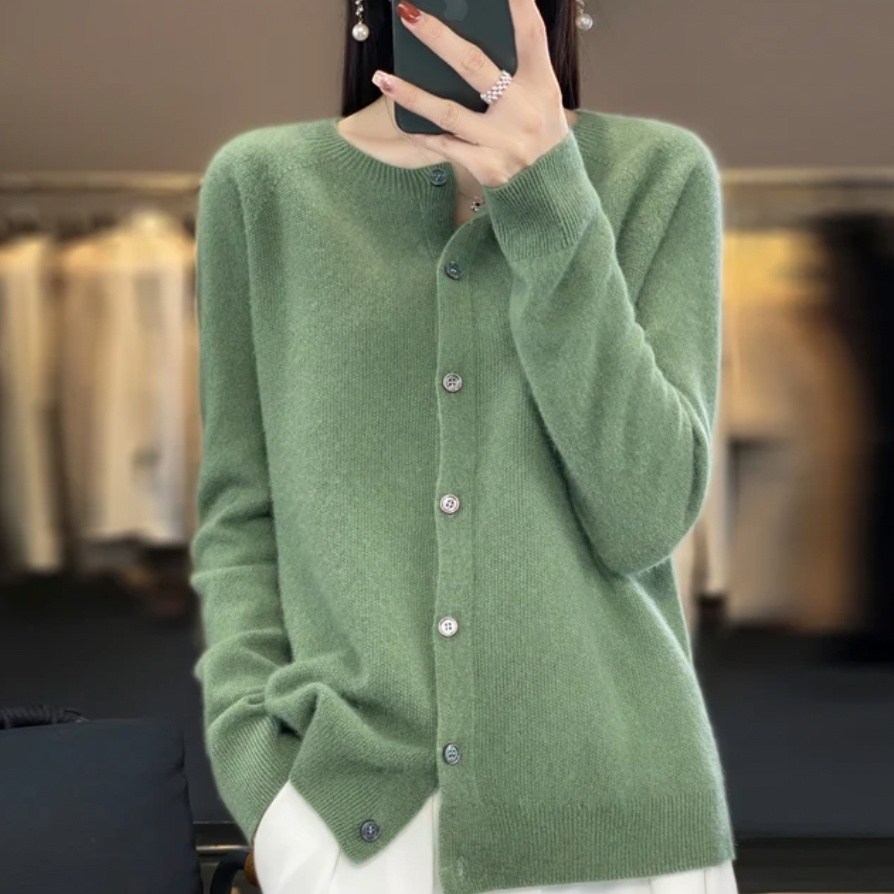 Annika™ | Cosy wool cardigan-CALLISTARI