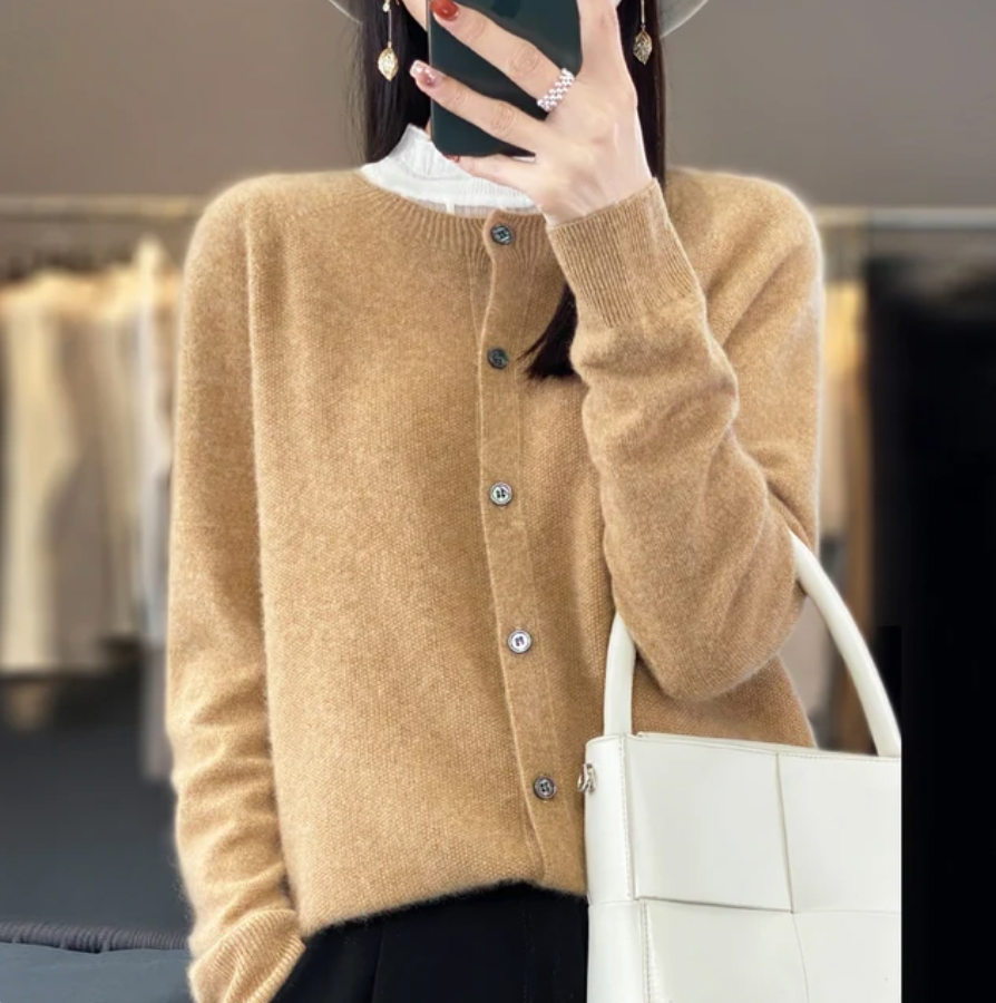 Annika™ | Cosy wool cardigan-CALLISTARI